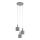 Eglo 97673 - Chandelier on a string CONCESSA 2 3xE27/60W/230V