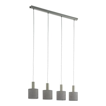 Eglo 97674 - Chandelier on a string CONCESSA 2 4xE27/60W/230V