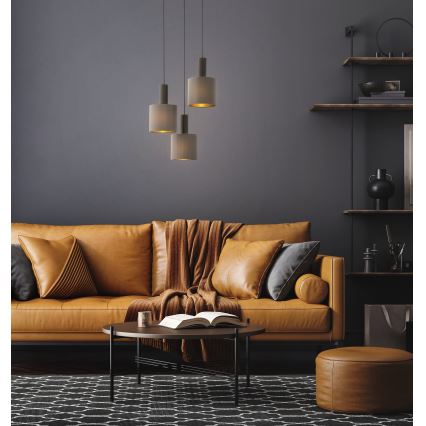 Eglo - Chandelier on a string 3xE27/60W/230V