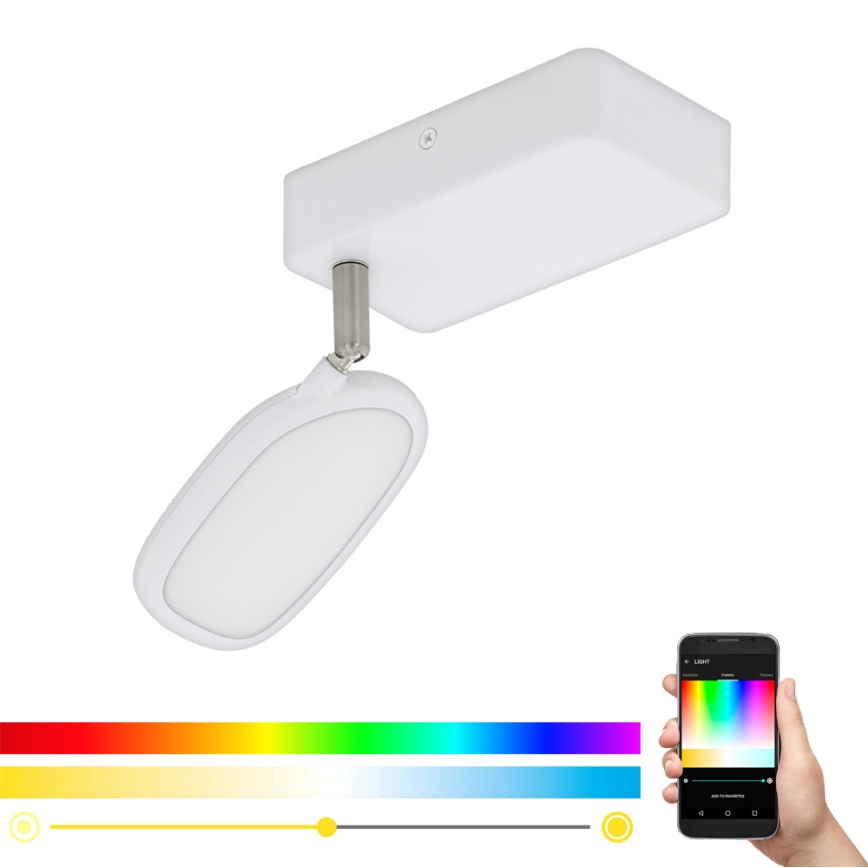Eglo - LED RGB Spotlight PALOMBARE-C 1xLED/5W/230V