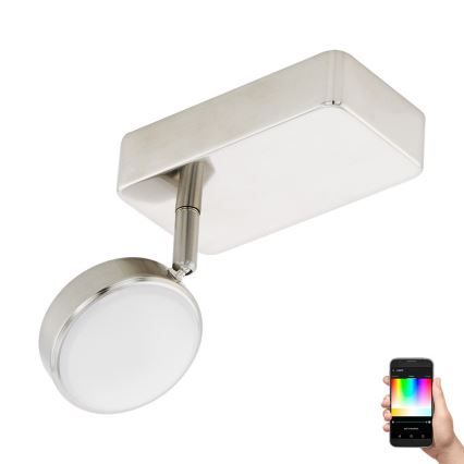Eglo 97714 - LED RGB Dimmable spotlight CORROPOLI-C LED/5W/230V
