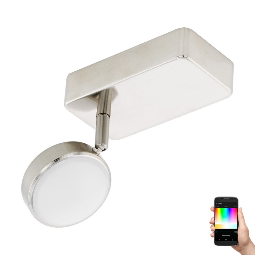 Eglo 97714 - LED RGB Dimmable spotlight CORROPOLI-C LED/5W/230V