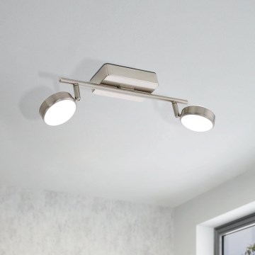 Eglo 97715 - LED RGB Dimmable spotlight CORROPOLI-C 2xLED/5W/230V