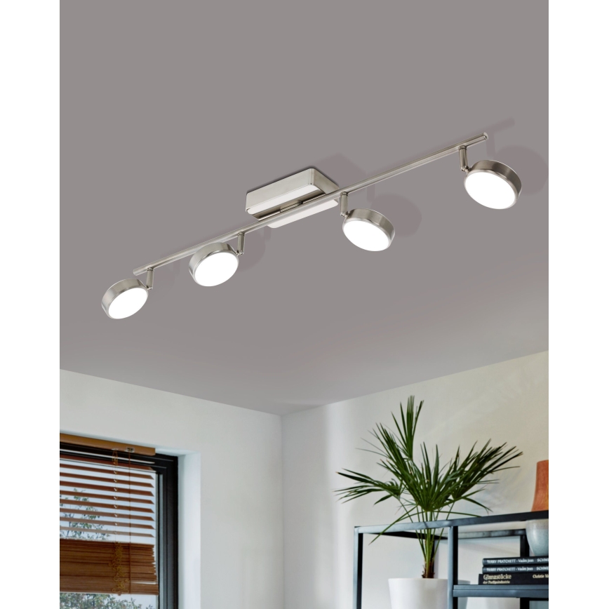 Eglo - LED RGB Dimmable spotlight CORROPOLI-C 4xLED/5W/230V