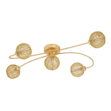 Eglo 97726 - LED Flush-Mount Chandelier CARIS 1 5xG9/3W/230V