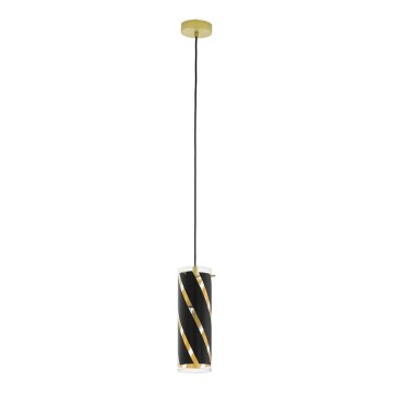 Eglo 97766 - PINTO NERO 1 Cable‑hung Pendant Light, 1xE27/60W/230V