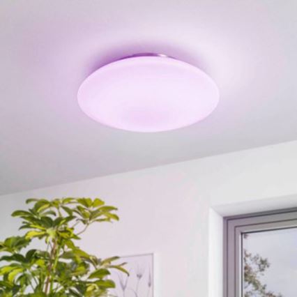 Eglo 97811 - LED RGB Dimmable ceiling light FRATTINA-C 1xLED/27W/230V