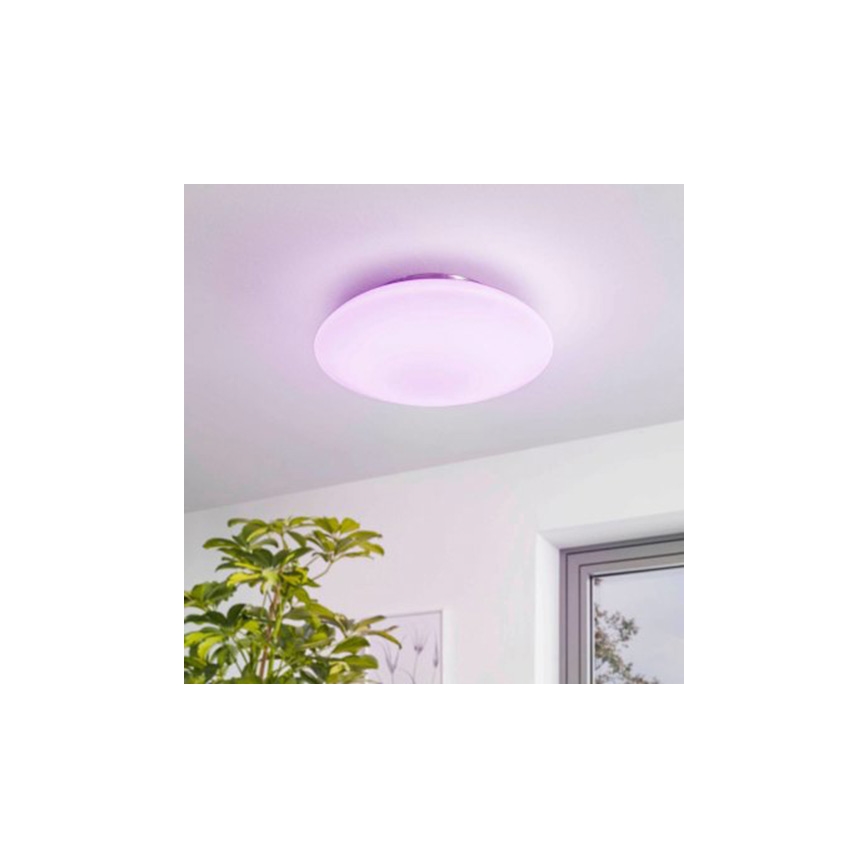 Eglo 97811 - LED RGB Dimmable ceiling light FRATTINA-C 1xLED/27W/230V