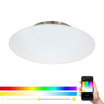 Eglo 97811 - RGB LED Dimmable Ceiling Light FRATTINA-C 1xLED/27W/230V