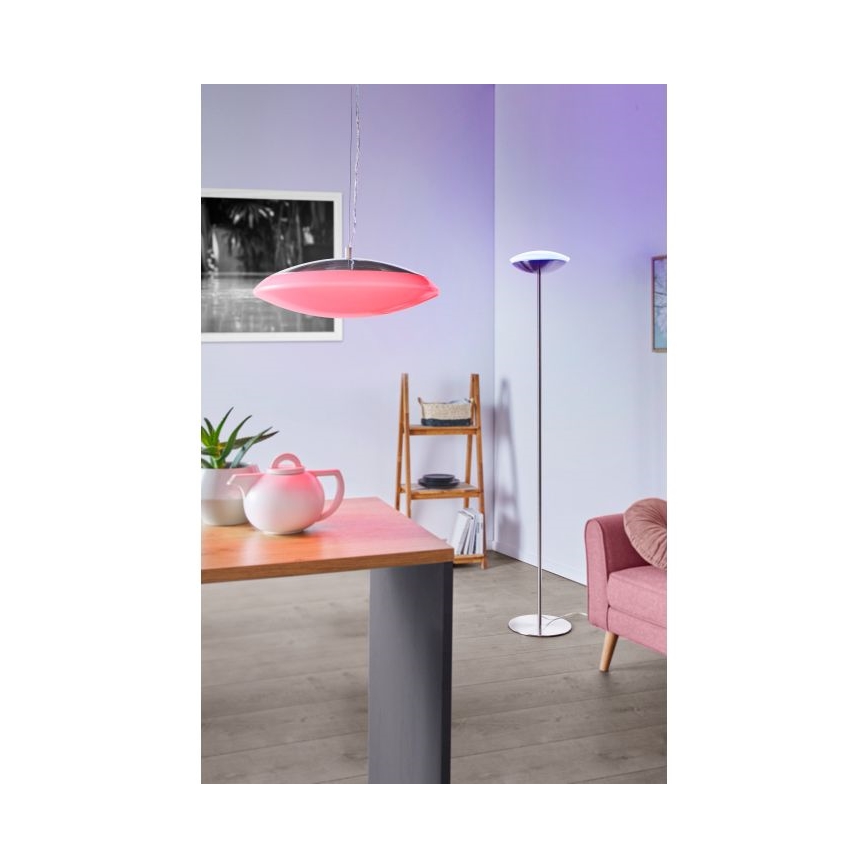 Eglo 97812 - LED RGB Dimmable Cable-Suspended Pendant FRATTINA-C LED/27W/230V