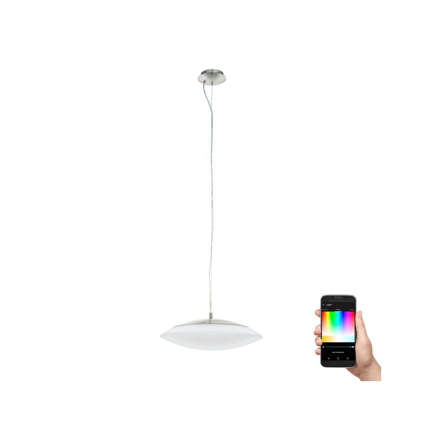Eglo 97812 - LED RGB Dimmable chandelier on a string FRATTINA-C 1xLED/27W/230V