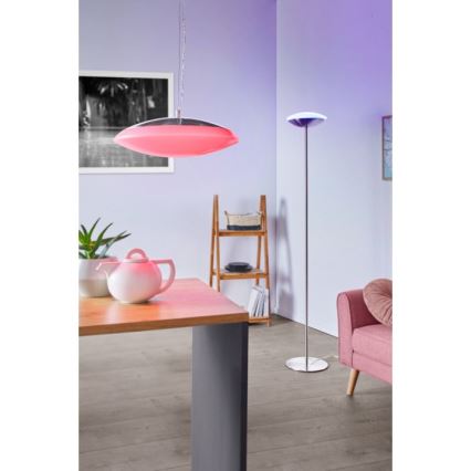 Eglo 97812 - LED RGB Dimmable chandelier on a string FRATTINA-C 1xLED/27W/230V