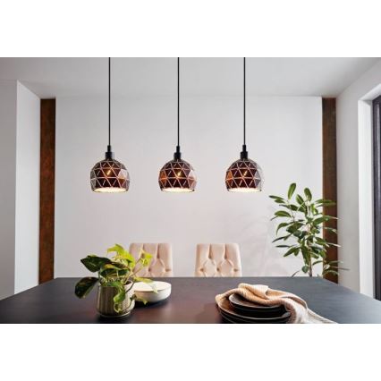 Eglo - Chandelier on a string 3xE14/40W/230V