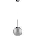 Eglo 97847 - TINDARI cable pendant light 1x E27/28W/230V černá/kouřová