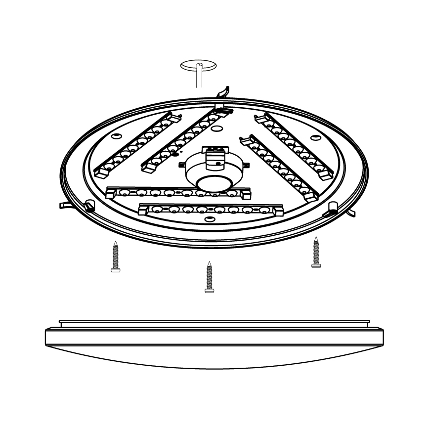 Eglo - LED Ceiling light LED/33,5W/230V