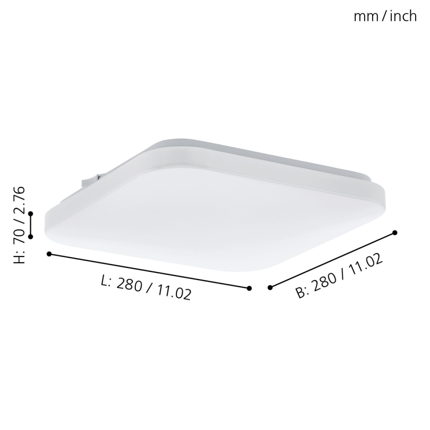 Eglo - LED Ceiling light LED/11,5W/230V