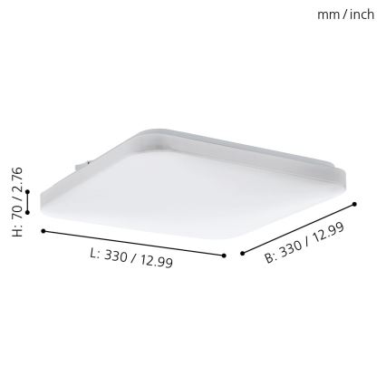 Eglo - LED Ceiling light LED/14,6W/230V