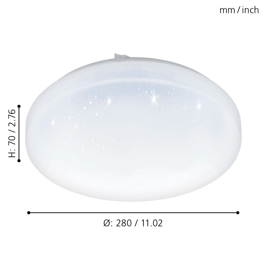 Eglo - LED Ceiling light LED/11,5W/230V