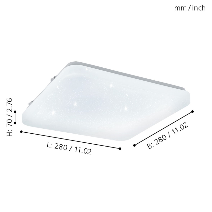 Eglo - LED Ceiling light LED/11,5W/230V