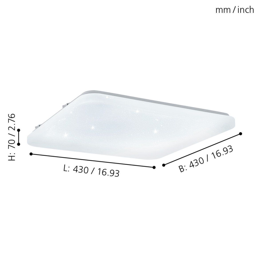 Eglo - LED Ceiling light LED/33,5W/230V