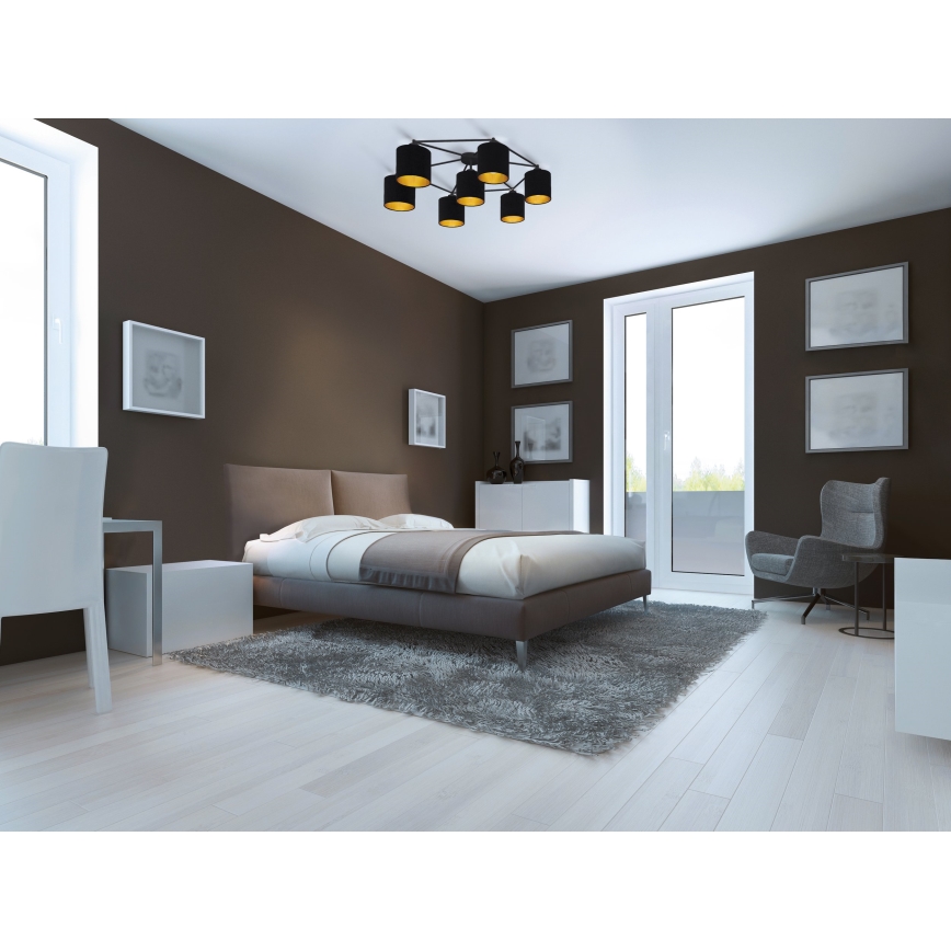 Eglo - Surface-mounted chandelier 7xE27/40W/230V