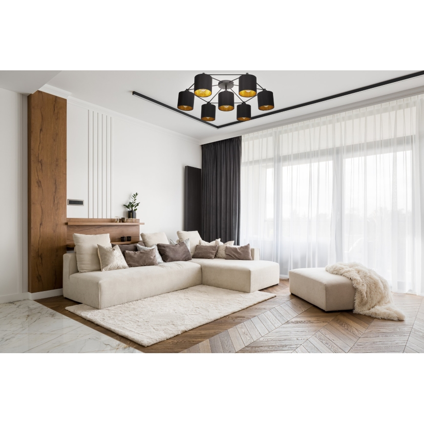 Eglo - Surface-mounted chandelier 7xE27/40W/230V