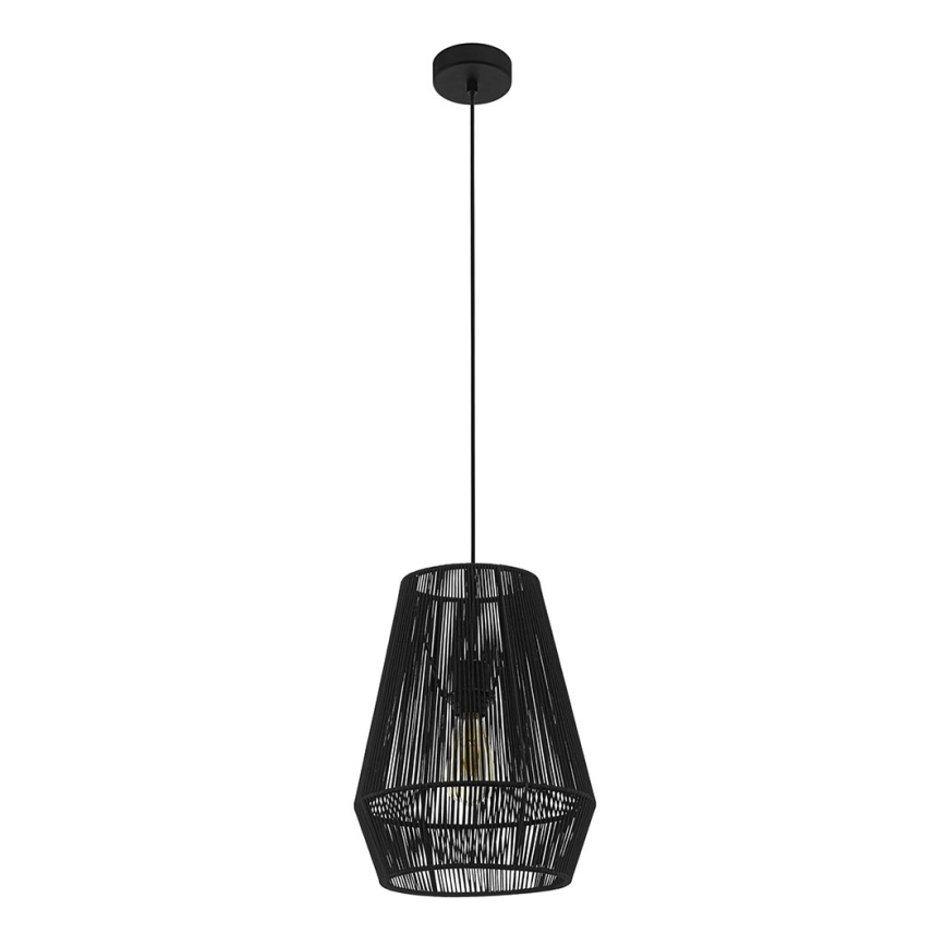 Eglo 97905 - Chandelier on a string PALMONES 1xE27/60W/230V black