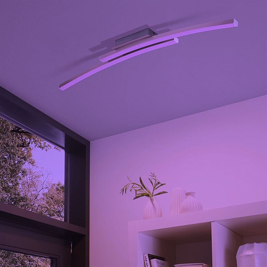 Eglo - LED RGB Dimmable surface-mounted chandelier FRAIOLI-C 2xLED/17W/230V