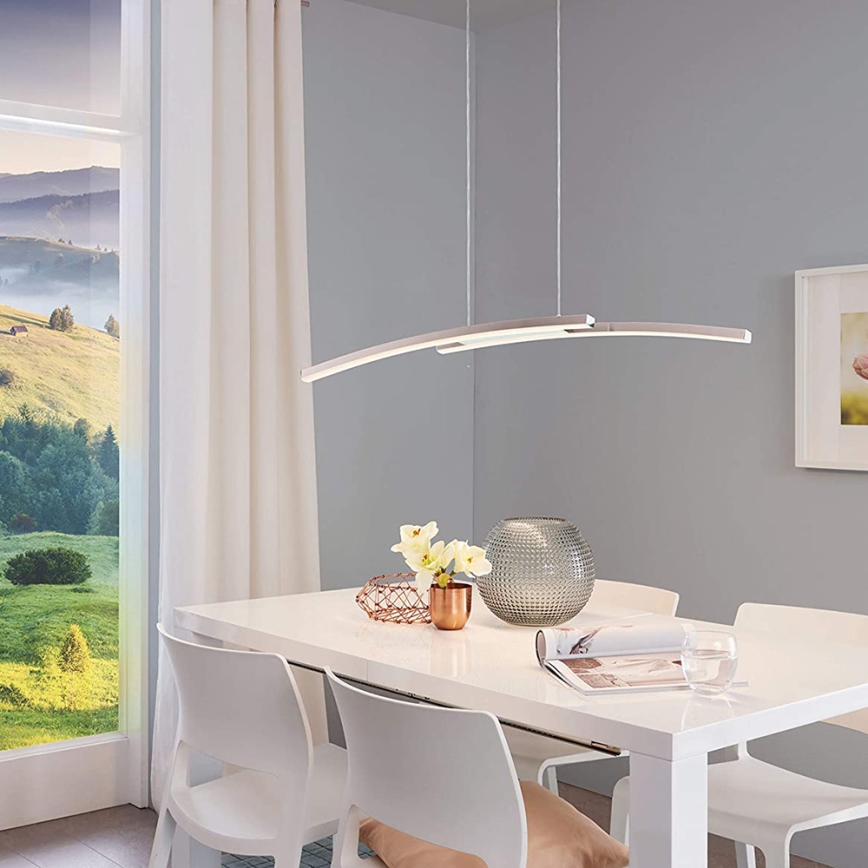 Eglo 97911 - Dimmable RGB LED pendant light on cable FRAIOLI-C LED/34W/230V