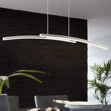 Eglo - LED RGB Dimmable chandelier on a string FRAIOLI-C 2xLED/17W/230V