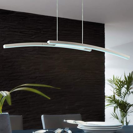 Eglo - LED RGB Dimmable chandelier on a string FRAIOLI-C 2xLED/17W/230V