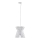 Eglo 97949 - Chandelier on a string LOCUBIN 1xE27/40W/230V