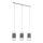 Eglo 97955 - Chandelier on a string NORUMBEGA 3xE27/60W/230V