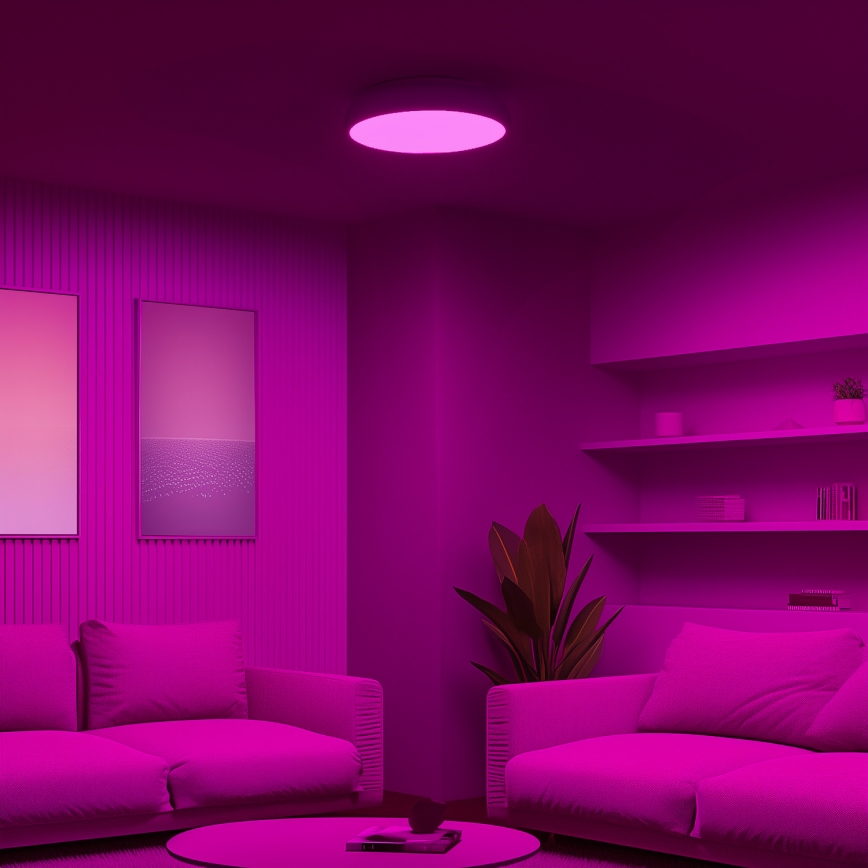 Eglo 98045 - LED Dimming ceiling light RIODEVA-C LED/27W/230V