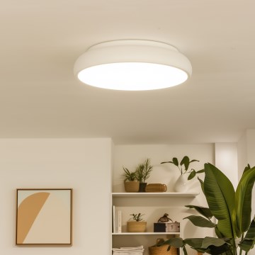 Eglo 98045 - LED RGB Dimmable Ceiling Light RIODEVA-C LED/27W/230V