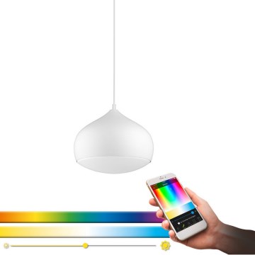 Eglo 98047 - COMBA-C LED RGBW Dimmable Cable-Suspended Pendant LED/18W/230V