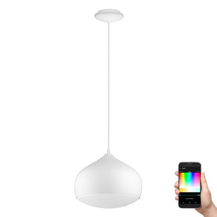 Eglo - LED RGBW Dimmable chandelier on a string COMBA-C LED/18W/230V Bluetooth