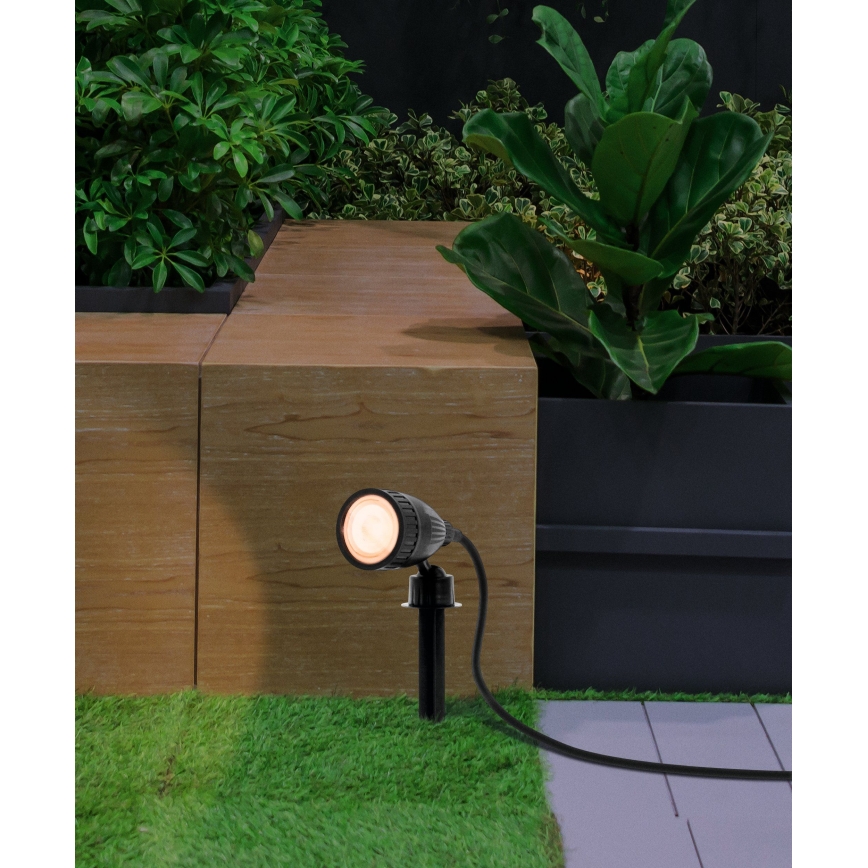 Eglo 98052 - LED RGB Outdoor lamp NEMA-C 1xGU10/5W/230V IP44