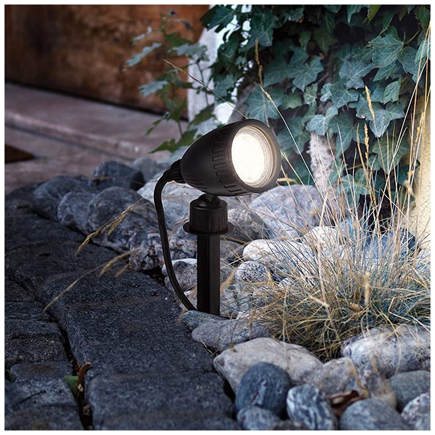 Eglo 98052 - LED RGB Outdoor lamp NEMA-C 1xGU10/5W/230V IP44