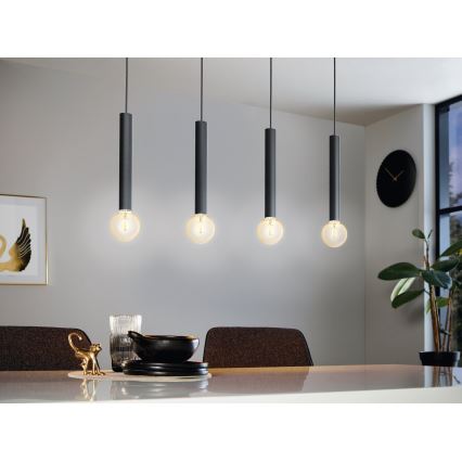 Eglo - Chandelier on a string 4xE27/60W/230V