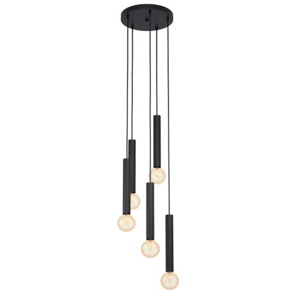 Eglo - Chandelier on a string 5xE27/60W/230V