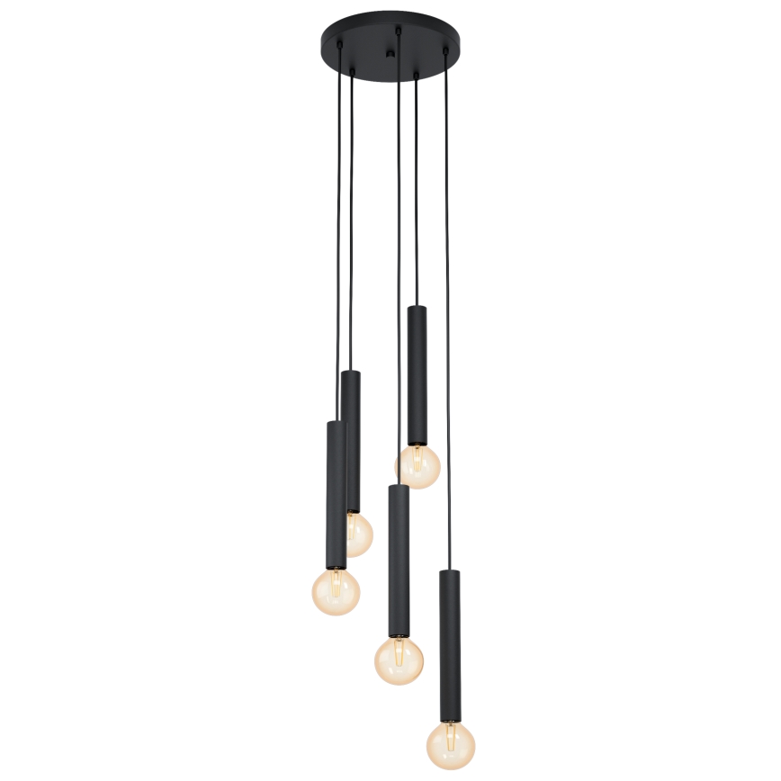 Eglo - Chandelier on a string 5xE27/60W/230V