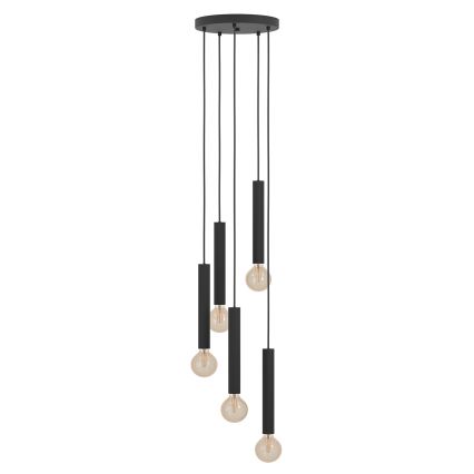 Eglo - Chandelier on a string 5xE27/60W/230V