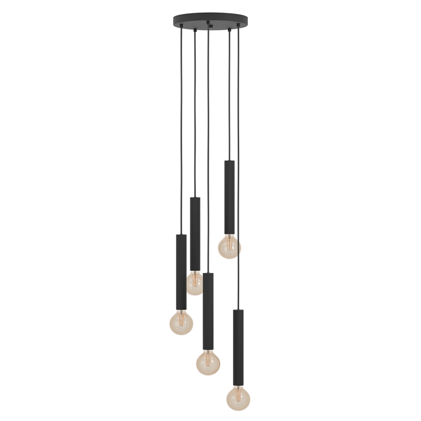 Eglo - Chandelier on a string 5xE27/60W/230V