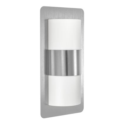 Eglo - Outdoor light 2xE27/10W/230V IP4matte chrome