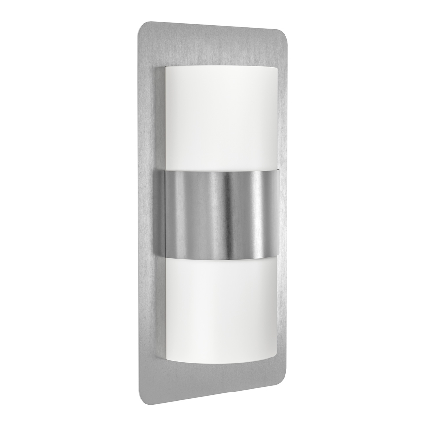 Eglo - Outdoor light 2xE27/10W/230V IP4matte chrome