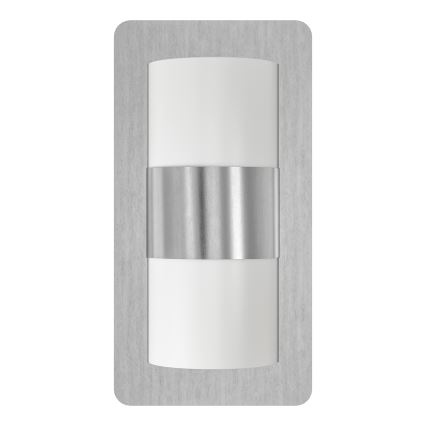 Eglo - Outdoor light 2xE27/10W/230V IP4matte chrome
