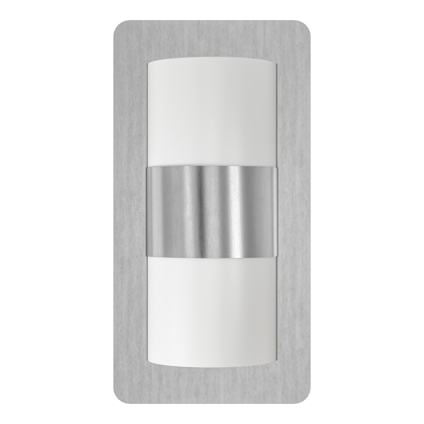 Eglo - Outdoor light 2xE27/10W/230V IP4matte chrome