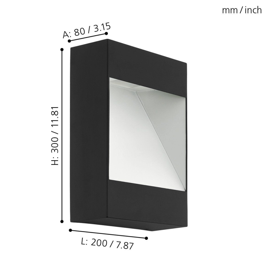 Eglo - LED Outdoor wall light LED/10W/230V IP44