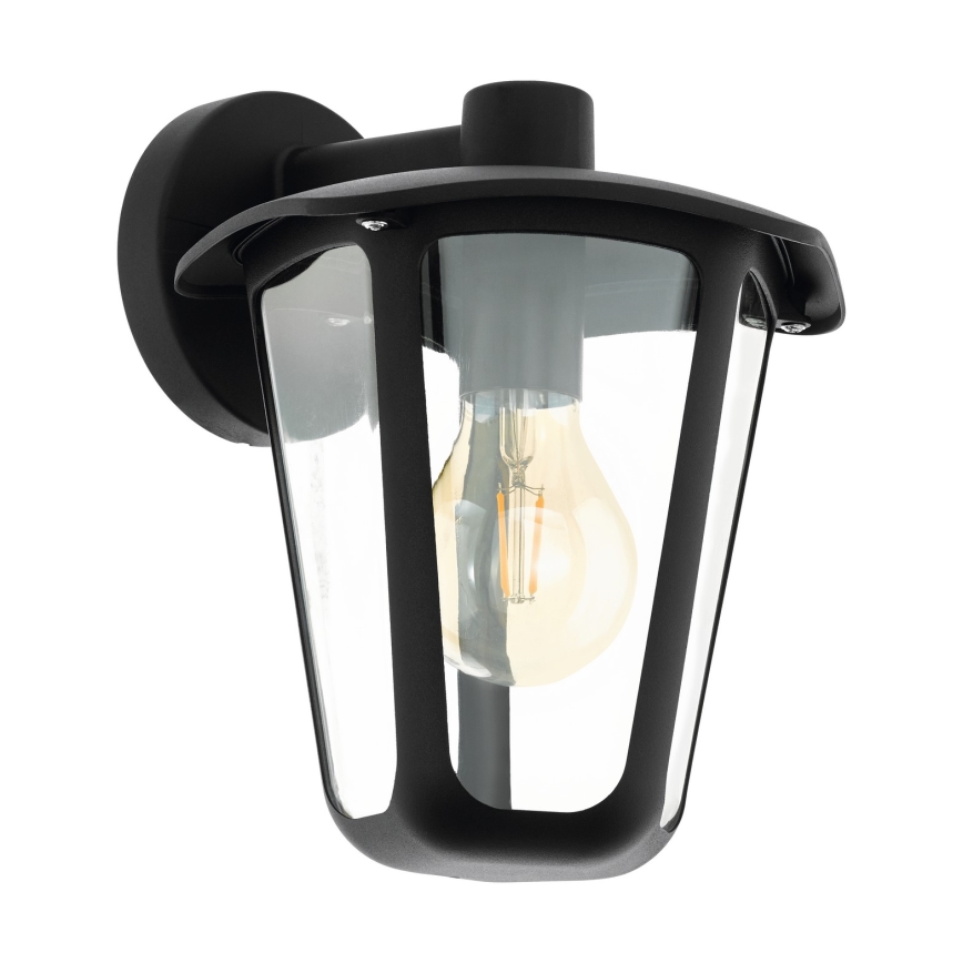 Eglo - Outdoor wall light 1xE27/60W/230V IP4black